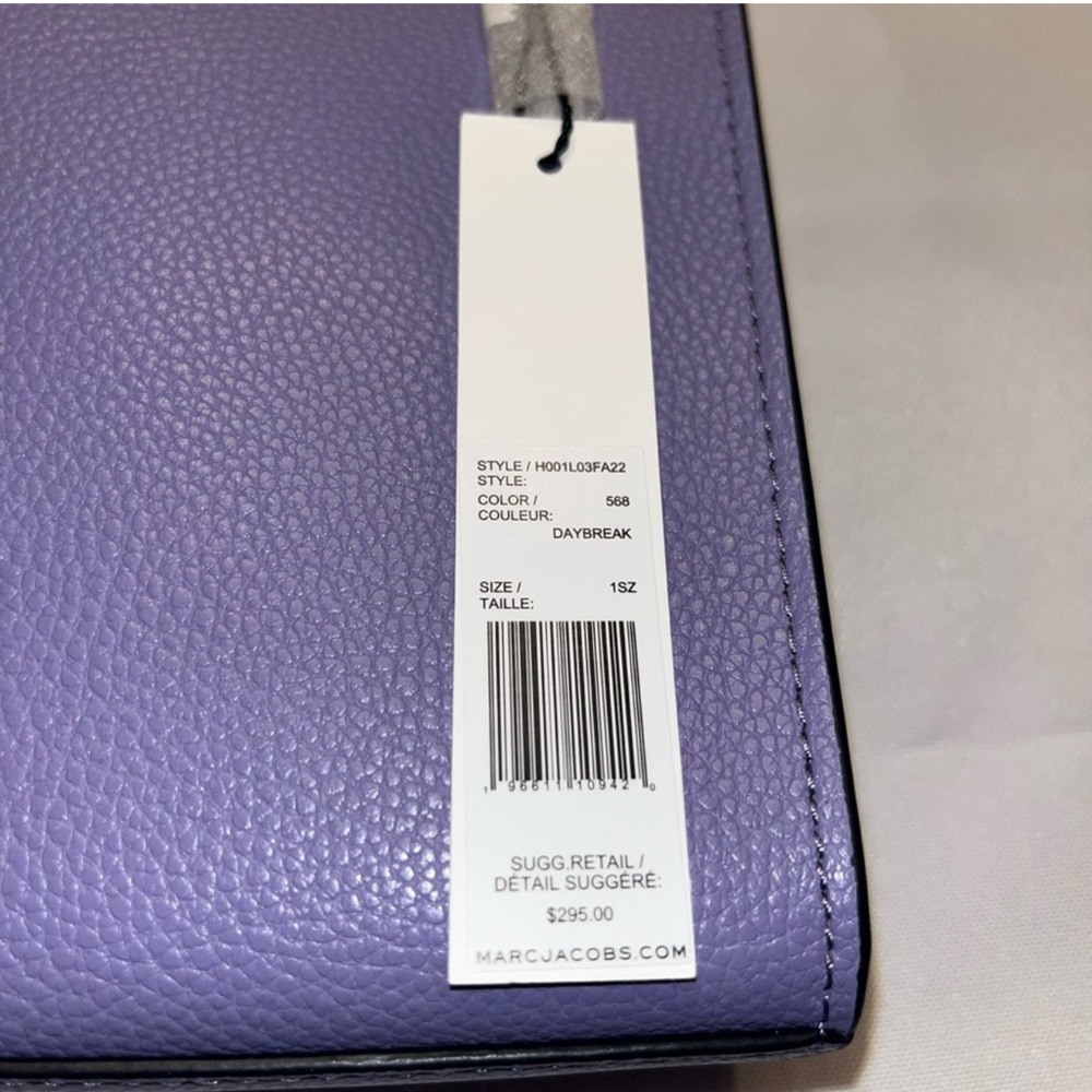 Marc Jacobs Micro Grind Tote with Crossbody Strap NWT - Picture 4 of 10